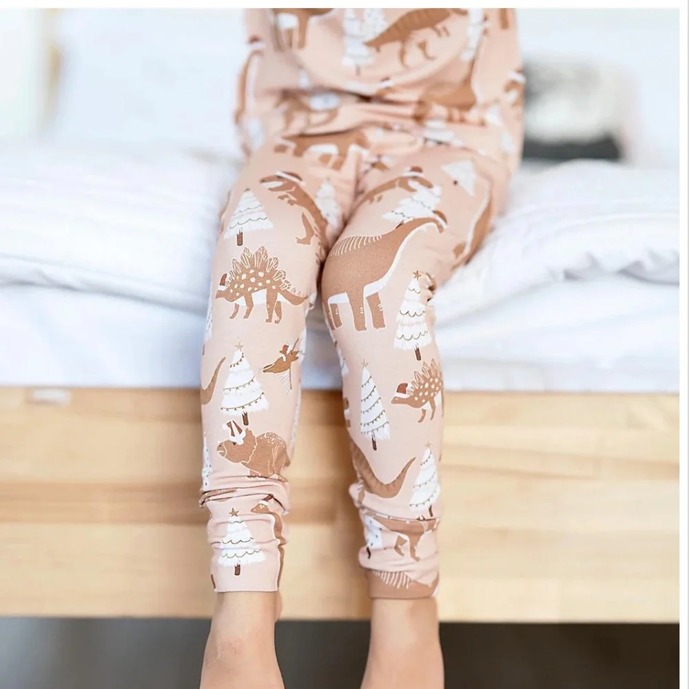 Khloe Jean Dinos in‎ Blush 2 Pc PJ Set 5T New With Tags